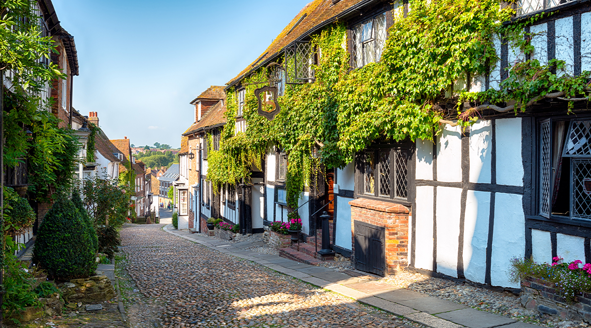 Le village historique de Rye, dans le Sussex